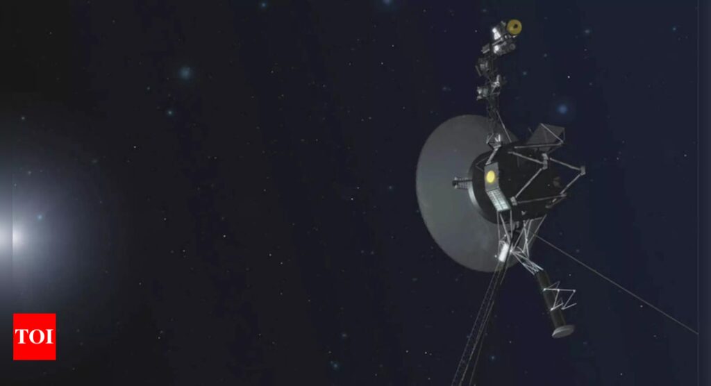 NASA restores Voyager 1: Months after blackout, spacecraft transmits data to outer planets - Times of India